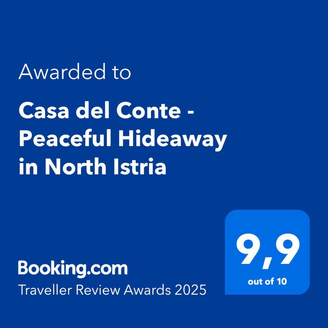 Casa Del Conte - Peaceful Hideaway In North Istria Villa Groznjan Exterior photo